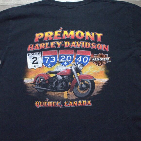 Harley Davidson Other - Harley Davidson Premont Quebec Canada T-Shirt XL 2014